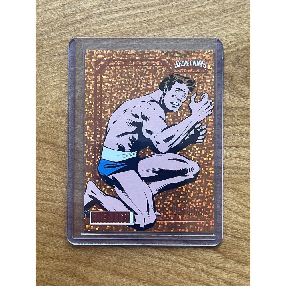 2024 Marvel Allegiance Secret Wars  The Thing Ben Grimm‎ Orange Glitter #33 /199
